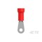 Te Connectivity Ring Terminal, #10 Stud Size, 8 AWG, 600 V, Vinyl Insulated, Red 52263-3 - alternate 5